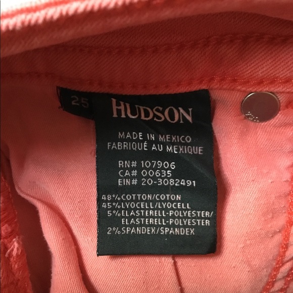 Hudson Ruby Nantucket Red Shorts - Picture 4 of 4